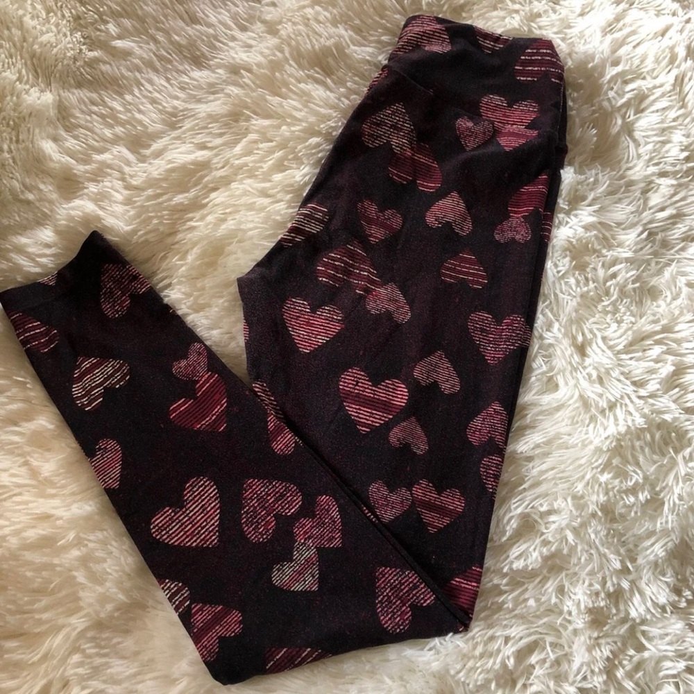 LuLaRoe Heart Leggings